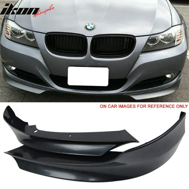 Other Color Available Fits 2009-2011 BMW 3 Series E90 LCI OE Style Unpainted PP Front Splitter Lip Spoiler